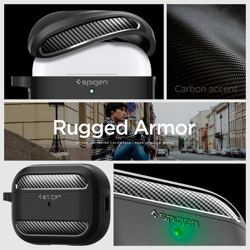Spigen AirPods Pro 2 Case – Rugged Armor
